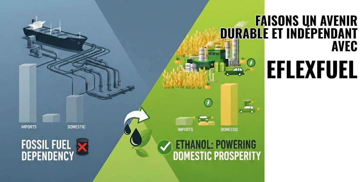 L'Europe importe son énergie. L'éthanol et eFlexFuel peuvent changer ça.
