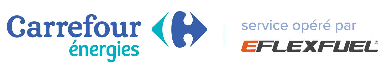 Carrefour & eFlexFuel logo